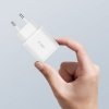 TECH-PROTECT C20W 2-PORT NETWORK CHARGER PD 20W / QC3.0 + LIGHTNING CABLE WHITE